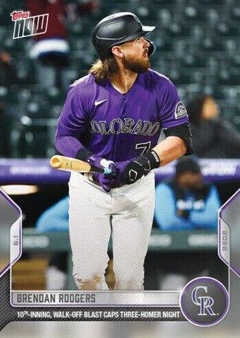 2022 Topps Now - Brendan Rodgers #281