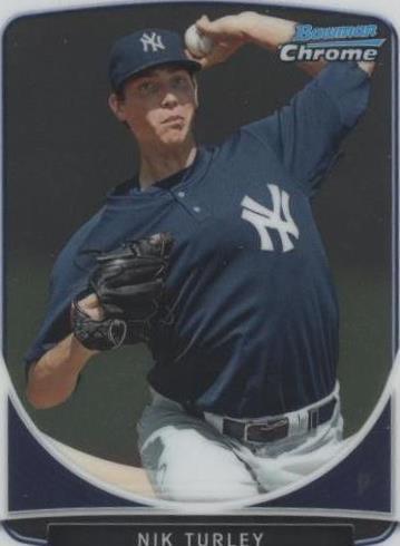 2013 Bowman Chrome Minis - Nik Turley #28