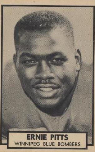 1962 Topps CFL Ernie Pitts #162