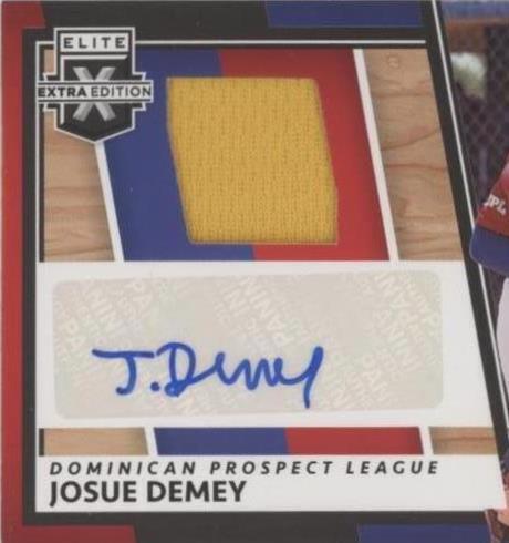 2022 Panini Elite Extra Edition - Josue Demey #DMS-JD