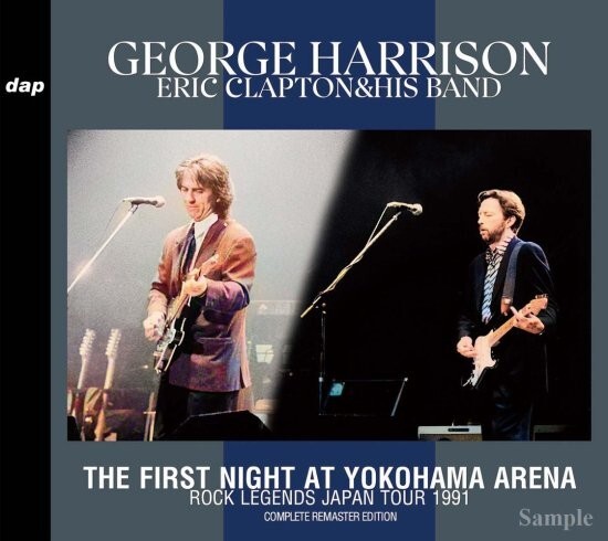 GEORGE HARRISON WITH ERIC CLAPTON&HIS BAND THE FIRST NIGHT