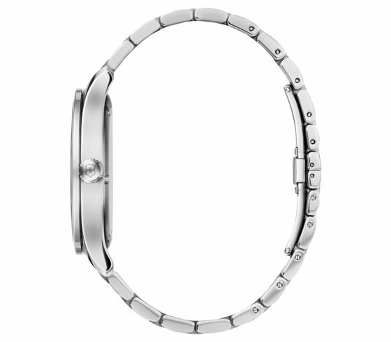Pre-owned Victorinox Brand  Men's Alliance Swiss Army Silver Tone Band Watch 241801