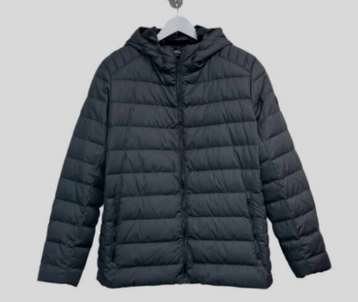 Michael Kors Men s Down Packable Puffer Jacket BLACK Medium RRP 225 NEW
