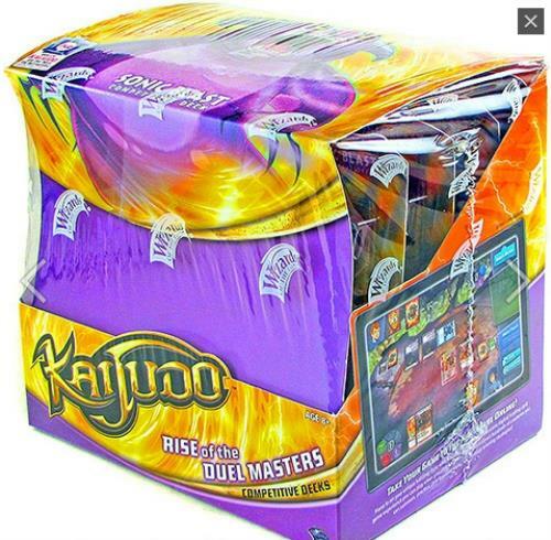 Kaijudo Sonic Blast Starter Deck Display Box