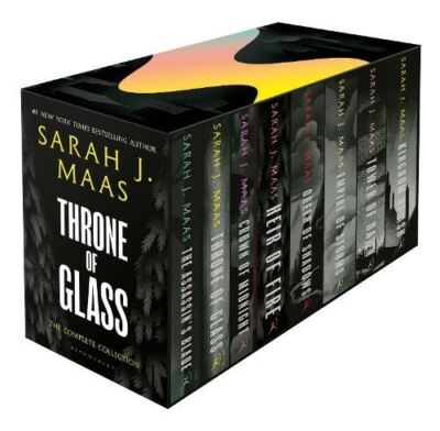 洋書 5 books, Sarah J. Mass, Throne of Glass Throne of Glass by Sarah J. Maas (2013, Trade Paperback) for