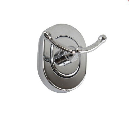 Appendino Gancio Doppio Porta Asciugamani Accappatoio Cromato Bagno 69179 dfh