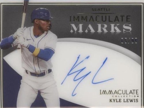 2022 Panini Immaculate Collection - Kyle Lewis #IM-KL