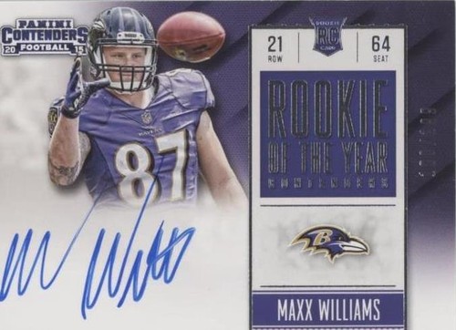 2015 Panini Contenders Maxx Williams #ROY-MW