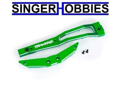Traxxas 10221-GRN Chassis Brace Front 6061-T6 Aluminum Green-Ano MAXX SLASH TRA1