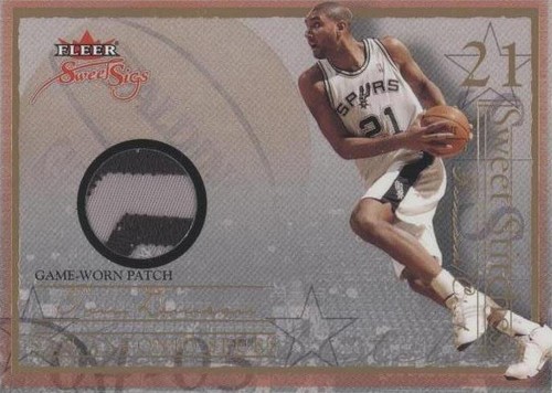 2004-05 Fleer Sweet Sigs - Tim Duncan #SST-TD