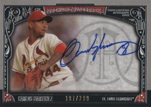 2016 Topps Museum Collection - Carlos Martinez #AA-CM