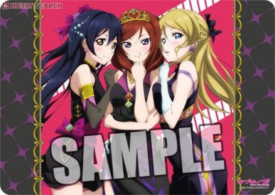 New Character Anime Rubber Mat Play Mat Love Live! [Maki/Umi/Eli] 14 In - 19 In