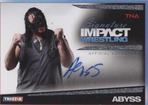2011 TRISTAR TNA Signature Impact Wrestling - Abyss #S19