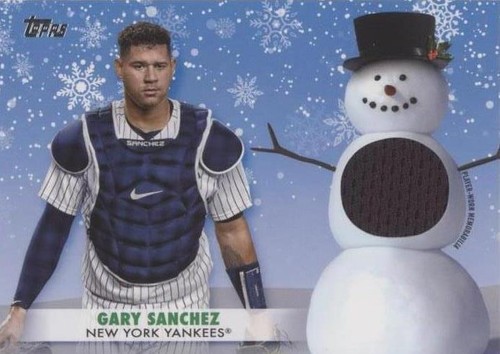 2021 Topps Holiday - Gary Sanchez #WRC-GSA