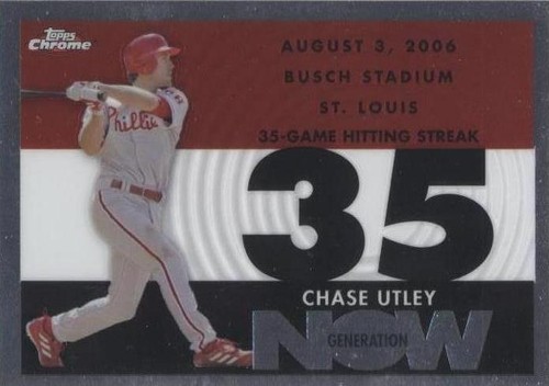 2007 Topps Chrome - Chase Utley #GN209
