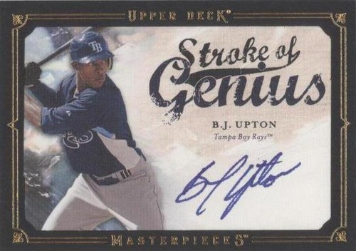 2008 Upper Deck Masterpieces - B.J. Upton #SG-BU