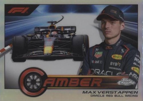 2023 Topps Chrome Formula 1 - Max Verstappen #CAM-MVII