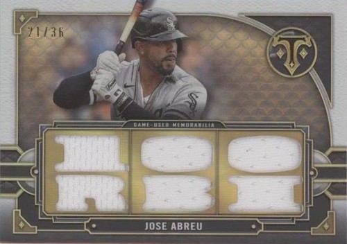 2022 Topps Triple Threads - José Abreu #TTR-JA