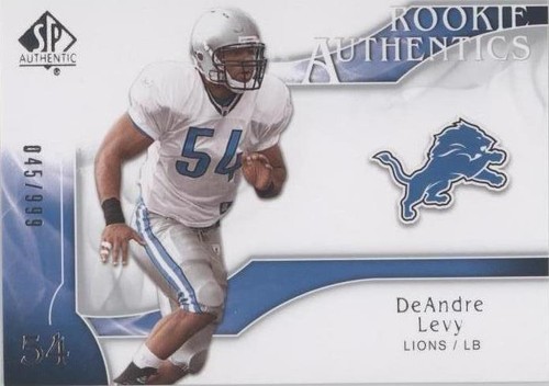 2009 SP Authentic Deandre Levy #238
