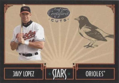 2004 Leaf Certified Cuts - Javy Lopez #S-25