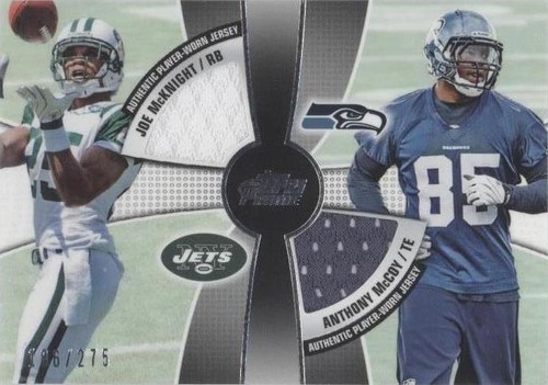 2010 Topps Prime Anthony McCoy Joe McKnight #2QR-MM