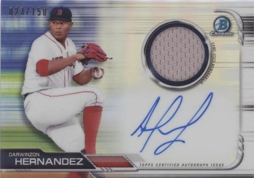 2019 Bowman Chrome - Darwinzon Hernandez #BCAR-DH