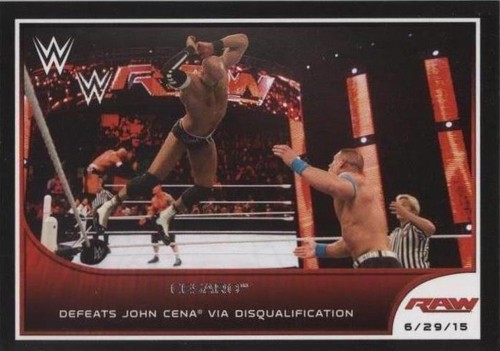 2016 Topps WWE Road to Wrestlemania - Cesaro #51
