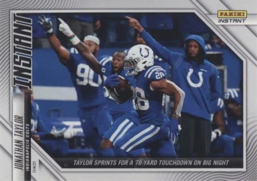 2021 Panini Instant NFL Jonathan Taylor #90