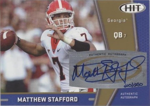 2009 SAGE Hit Matthew Stafford #A59