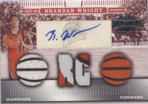 2007-08 Topps Triple Threads - Brandan Wright #139