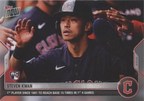 MLB - 【Topps】 Road To Opening Day Steven Kwan 2025 Topps NOW Road To Opening Day Steven Kwan Cleveland