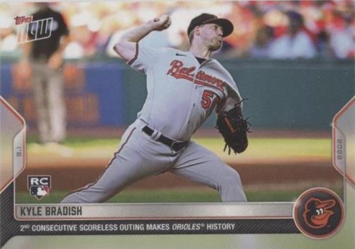 2022 Topps Now - Kyle Bradish #823
