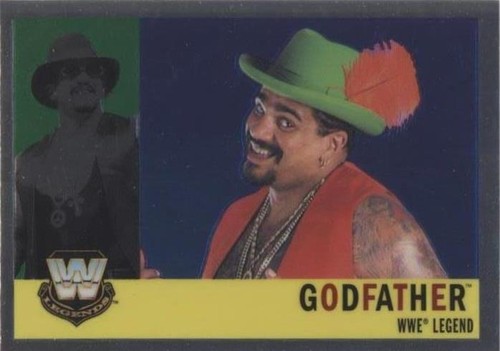2006 Topps Chrome WWE Heritage - The Godfather #89