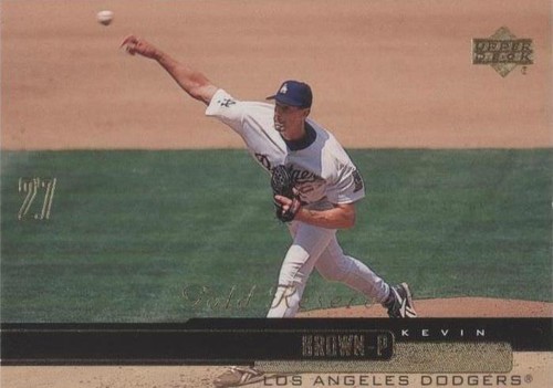2000 Upper Deck Gold Reserve - Kevin Brown #178