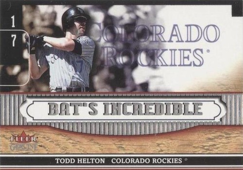 2002 Fleer Genuine - Todd Helton #BI 1