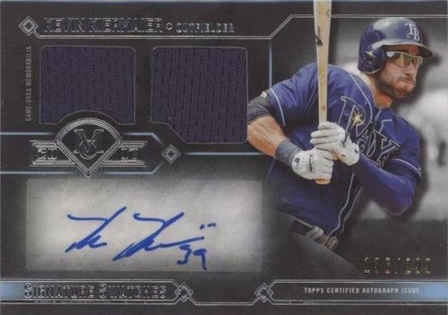 2017 Topps Museum Collection - Kevin Kiermaier #DRA-KK