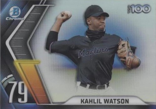 2022 Bowman - Kahlil Watson #BTP-79