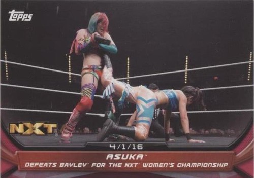 2016 Topps WWE Divas Revolution - Asuka Bayley #9