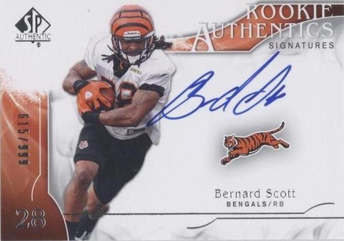 2009 SP Authentic Bernard Scott #304