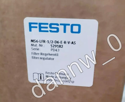1PC New in box FESTO MS6-LFR-1/2-D6-ERV-AS Solenoid Valve 