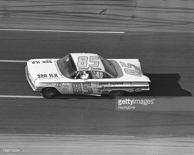 1960 Chevrolet Emanuel Zervakis NASCAR Stock Car 1/25th model car decal