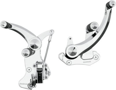 Accutronix Diamond Forward Controls Chrome FC405-SIC Harley Davidson