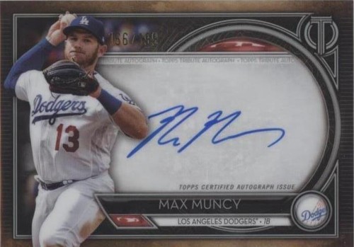 2020 Topps Tribute - Max Muncy #TA-MUN