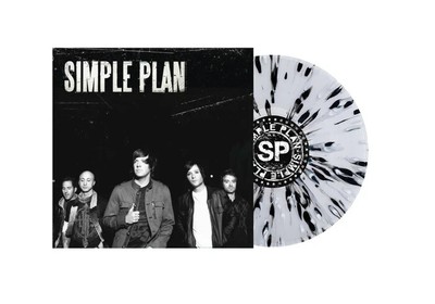 Simple Plan Presale Simple Plan Clear Black & White Splatter Colored Vinyl LP