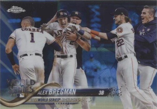 2018 Topps Chrome Sapphire Edition - Alex Bregman #39