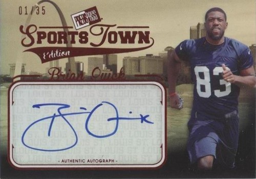 2012 Press Pass Sports Town Edition Autographs Brian Quick #ST BQ