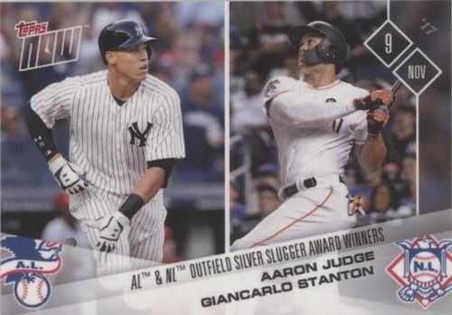 2017 Topps Now - Aaron Judge Giancarlo Stanton #OS-50