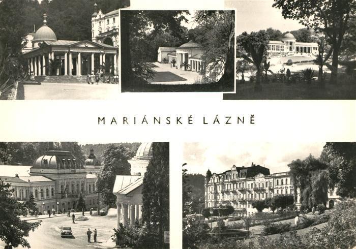 73319355 Marianske Lazne Rudolphsquelle Kurhaus Kurhotel Kolonnade