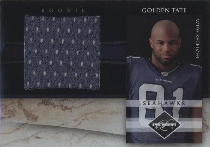 2010 Panini Limited Golden Tate #22