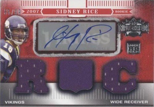 2007 Topps Triple Threads Sidney Rice #144
